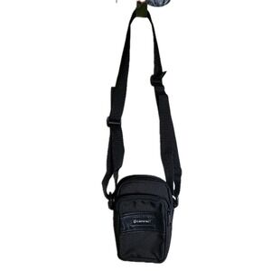 Tamrac Compact‎ Camera Gadget Bag Small Black Canvas Crossbody Strap USA Made